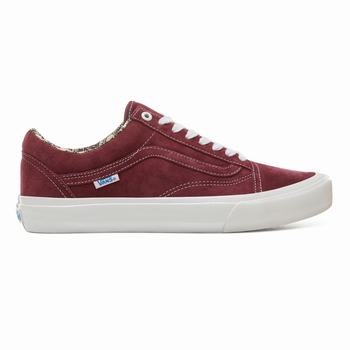 Panske Tenisky Vans Ray Barbee Old Skool Pro Bordove VA71JQDKA